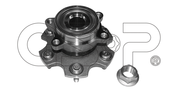 Rato guolio komplektas GSP 9333052K