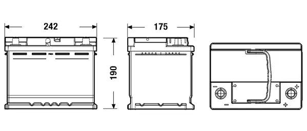 Starterio akumuliatorius CENTRA CL600