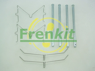 Diskinių stabdžių trinkelių priedų komplektas FRENKIT 900003
