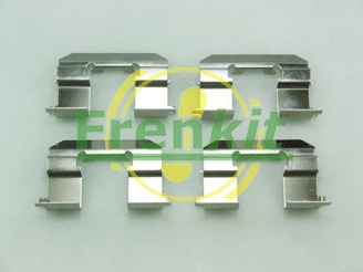 Diskinių stabdžių trinkelių priedų komplektas FRENKIT 900006