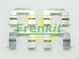 Diskinių stabdžių trinkelių priedų komplektas FRENKIT 900007