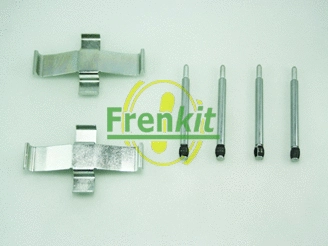 Diskinių stabdžių trinkelių priedų komplektas FRENKIT 900924