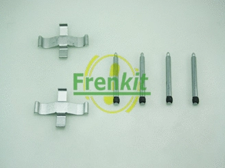 Diskinių stabdžių trinkelių priedų komplektas FRENKIT 901046