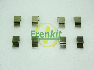 Diskinių stabdžių trinkelių priedų komplektas FRENKIT 901063