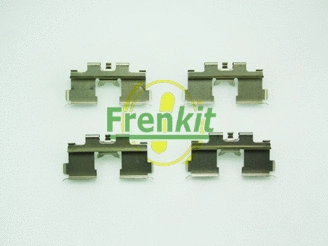 Diskinių stabdžių trinkelių priedų komplektas FRENKIT 901068