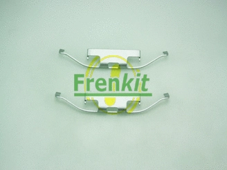 Diskinių stabdžių trinkelių priedų komplektas FRENKIT 901097