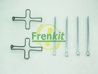 Diskinių stabdžių trinkelių priedų komplektas FRENKIT 901099