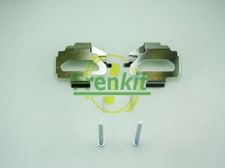 Diskinių stabdžių trinkelių priedų komplektas FRENKIT 901141