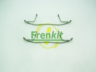 Diskinių stabdžių trinkelių priedų komplektas FRENKIT 901159