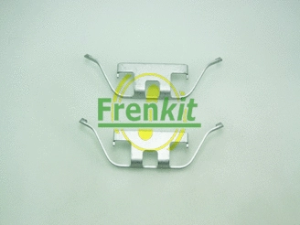 Diskinių stabdžių trinkelių priedų komplektas FRENKIT 901201
