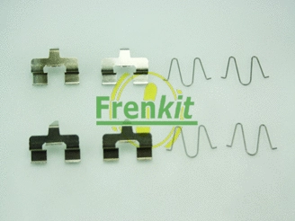 Diskinių stabdžių trinkelių priedų komplektas FRENKIT 901207