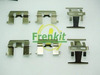 Diskinių stabdžių trinkelių priedų komplektas FRENKIT 901208