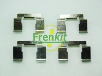 Diskinių stabdžių trinkelių priedų komplektas FRENKIT 901235