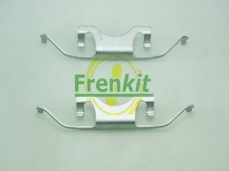 Diskinių stabdžių trinkelių priedų komplektas FRENKIT 901241