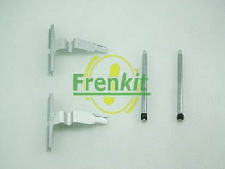 Diskinių stabdžių trinkelių priedų komplektas FRENKIT 901661