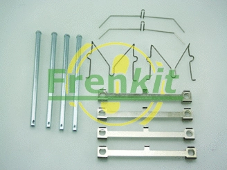 Diskinių stabdžių trinkelių priedų komplektas FRENKIT 901701