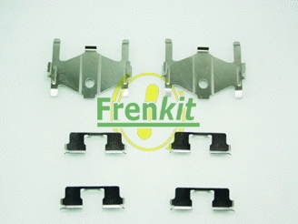 Diskinių stabdžių trinkelių priedų komplektas FRENKIT 901710