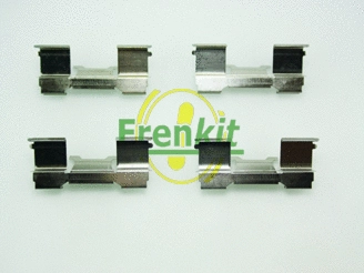 Diskinių stabdžių trinkelių priedų komplektas FRENKIT 901729