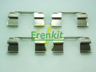 Diskinių stabdžių trinkelių priedų komplektas FRENKIT 901730