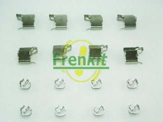 Diskinių stabdžių trinkelių priedų komplektas FRENKIT 901748