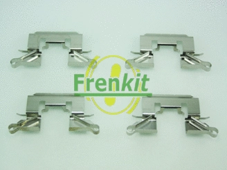 Diskinių stabdžių trinkelių priedų komplektas FRENKIT 901772