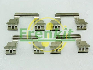 Diskinių stabdžių trinkelių priedų komplektas FRENKIT 901784