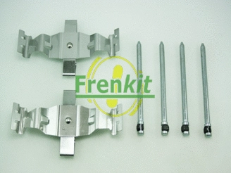 Diskinių stabdžių trinkelių priedų komplektas FRENKIT 901786