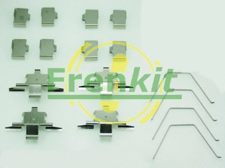 Diskinių stabdžių trinkelių priedų komplektas FRENKIT 901791