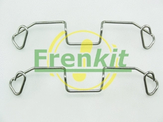 Diskinių stabdžių trinkelių priedų komplektas FRENKIT 901795