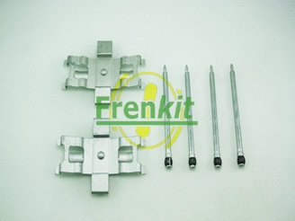 Diskinių stabdžių trinkelių priedų komplektas FRENKIT 901805