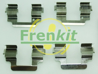 Diskinių stabdžių trinkelių priedų komplektas FRENKIT 901806