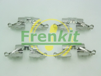 Diskinių stabdžių trinkelių priedų komplektas FRENKIT 901808