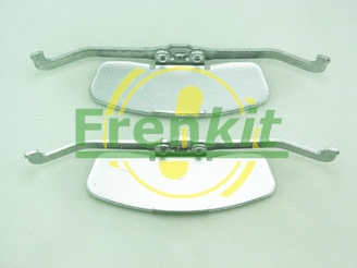 Diskinių stabdžių trinkelių priedų komplektas FRENKIT 901846