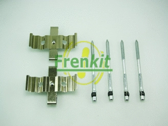 Diskinių stabdžių trinkelių priedų komplektas FRENKIT 901848