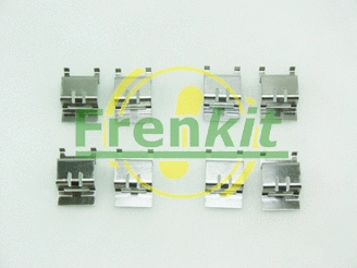 Diskinių stabdžių trinkelių priedų komplektas FRENKIT 901877