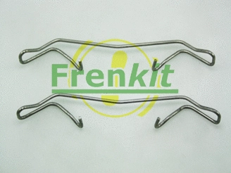 Diskinių stabdžių trinkelių priedų komplektas FRENKIT 930009