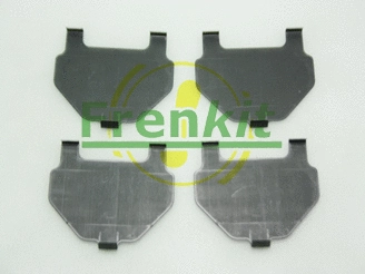 Stabdžių trinkelių montavimo komplektas FRENKIT 940081