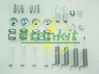 Stovėjimo stabdžių trinkelių priedų komplektas FRENKIT 950016
