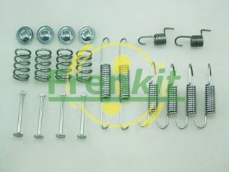 Stovėjimo stabdžių trinkelių priedų komplektas FRENKIT 950025