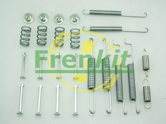 Stovėjimo stabdžių trinkelių priedų komplektas FRENKIT 950569