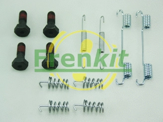 Stovėjimo stabdžių trinkelių priedų komplektas FRENKIT 950622