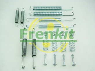 Stovėjimo stabdžių trinkelių priedų komplektas FRENKIT 950681