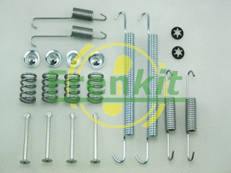 Stovėjimo stabdžių trinkelių priedų komplektas FRENKIT 950707