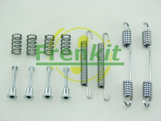 Stovėjimo stabdžių trinkelių priedų komplektas FRENKIT 950708