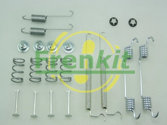 Stovėjimo stabdžių trinkelių priedų komplektas FRENKIT 950709