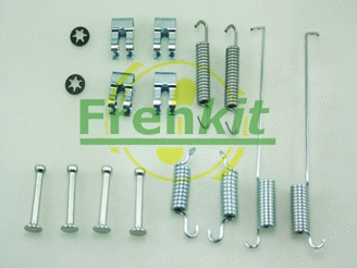 Stovėjimo stabdžių trinkelių priedų komplektas FRENKIT 950739