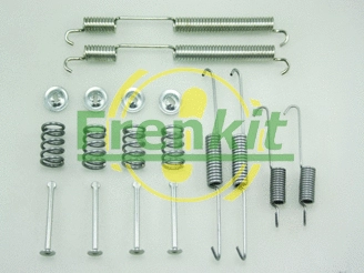 Stovėjimo stabdžių trinkelių priedų komplektas FRENKIT 950753