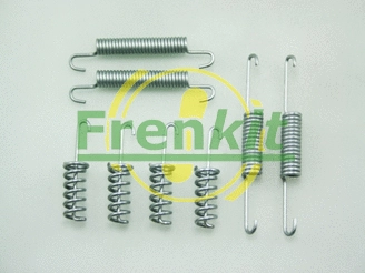 Stovėjimo stabdžių trinkelių priedų komplektas FRENKIT 950774