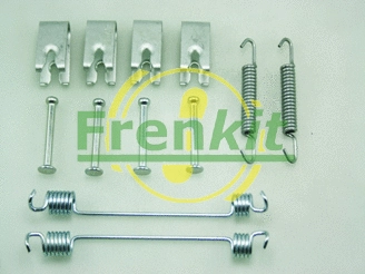 Stovėjimo stabdžių trinkelių priedų komplektas FRENKIT 950794