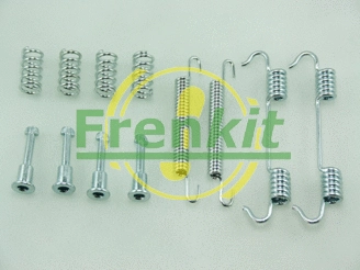 Stovėjimo stabdžių trinkelių priedų komplektas FRENKIT 950801